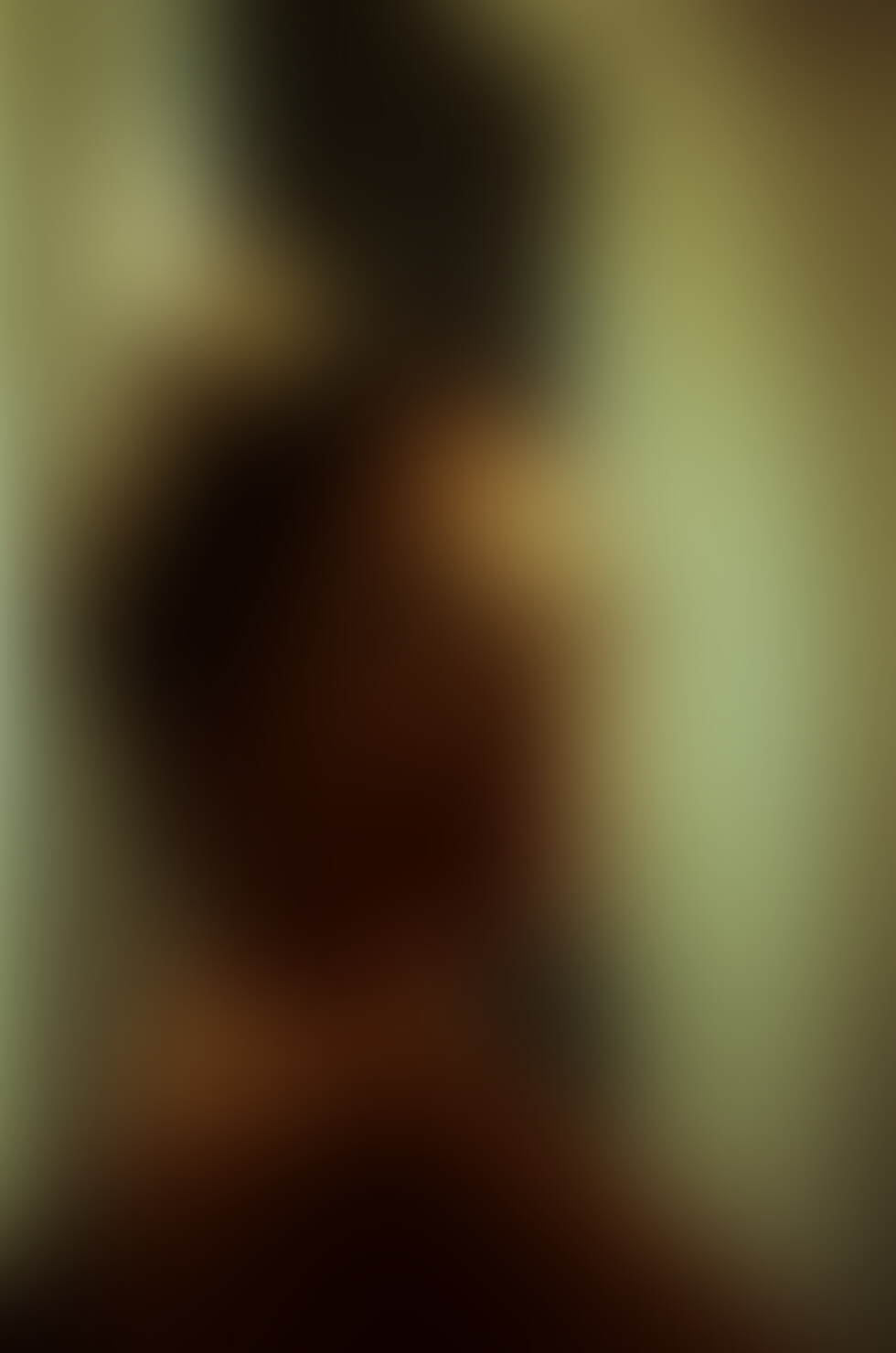 Close-Up Shot of a Topless Woman